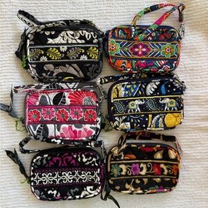 Vera Bradley Quilted Wristlet Wallet - Assorted Floral Prints (Set of 6)